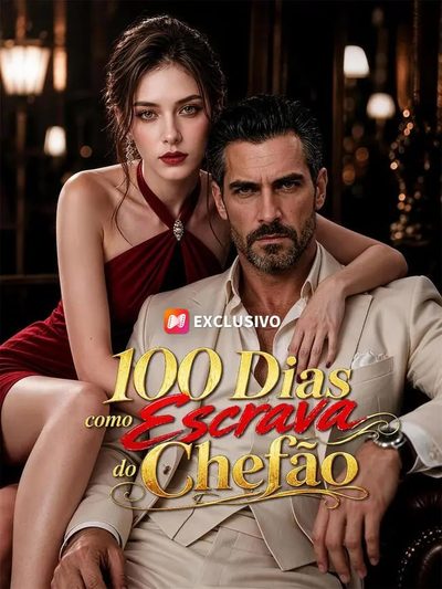 Capa da minisserie 100 Dias Como Escrava do Chefão