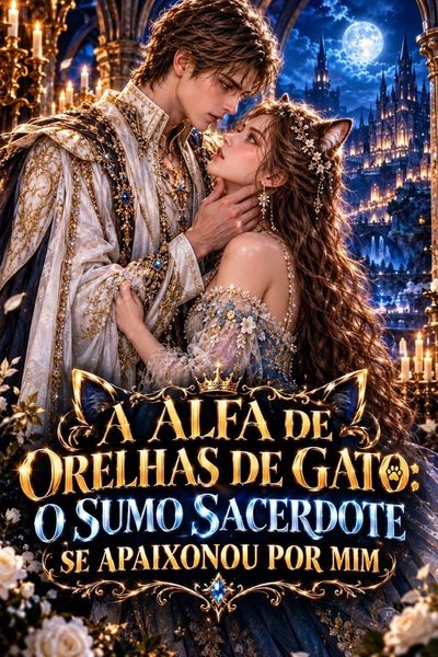 Capa da minisserie A Alfa de Orelhas de Gato: o Sumo Sacerdote Se Apaixonou por Mim