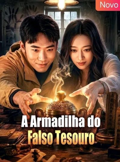 Capa da minisserie A Armadilha do Falso Tesouro