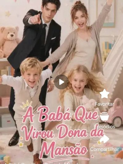 Capa da minisserie A Babá que Virou Dona da Mansão
