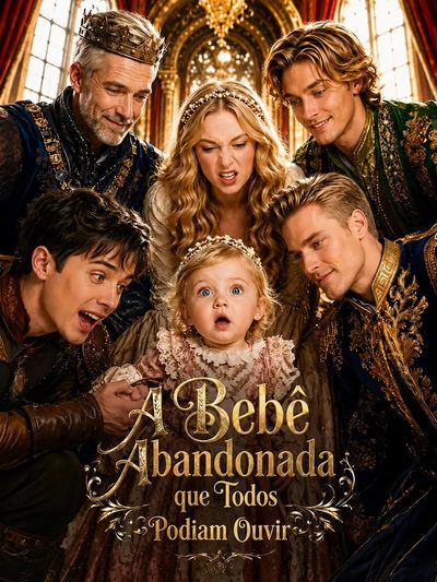 Capa da minisserie A Bebê Abandonada que Todos Podiam Ouvir -