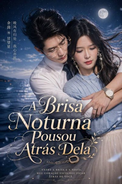 Capa da minisserie A Brisa Noturna Pousou Atrás Dela Ele Não Me Deixa Ir