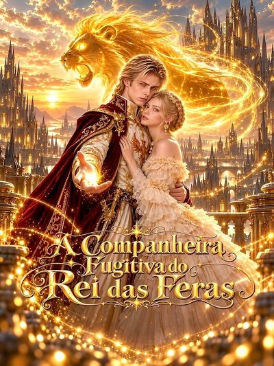 Capa da minisserie A Companheira Fugitiva do Rei das Feras
