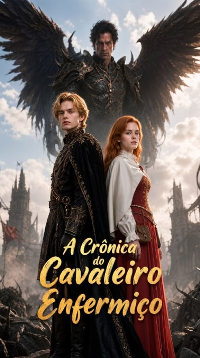 Capa da minisserie A Crônica do Cavaleiro Enfermiço