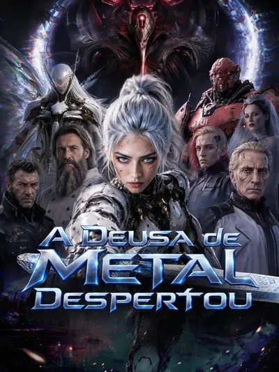 Capa da minisserie A Deusa de Metal Despertou
