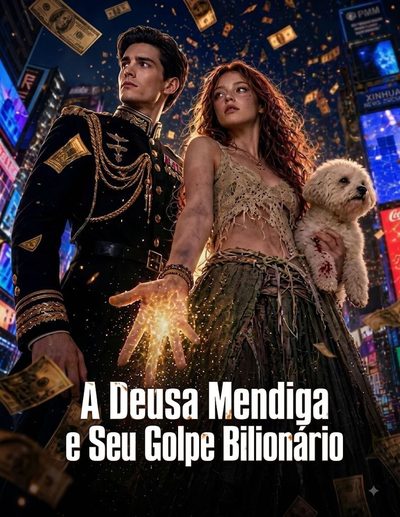 Capa da minisserie A Deusa Mendiga e Seu Golpe Bilionário