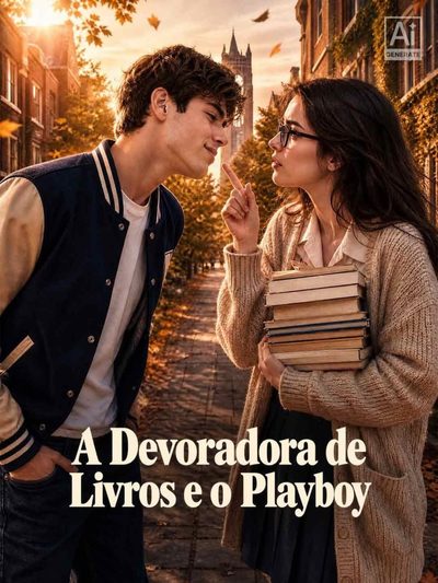 Capa da minisserie A Devoradora de Livros e o Playboy