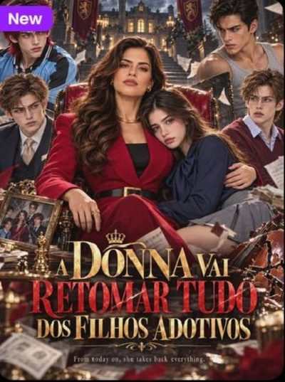 Capa da minisserie A Donna Vai Retomar Tudo dos Filhos