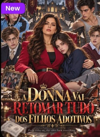 Capa da minisserie A Donna Vai Retomar Tudo dos Filhos Adotivos