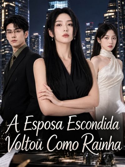 Capa da minisserie A Esposa Escondida Voltou Como Rainha