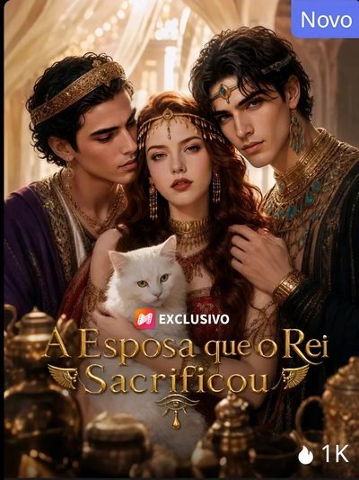 Capa da minisserie A Esposa que o Rei Sacrificou
