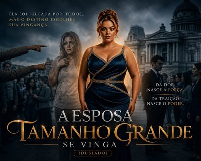 Capa da minisserie A Esposa Tamanho Grande Se Vinga