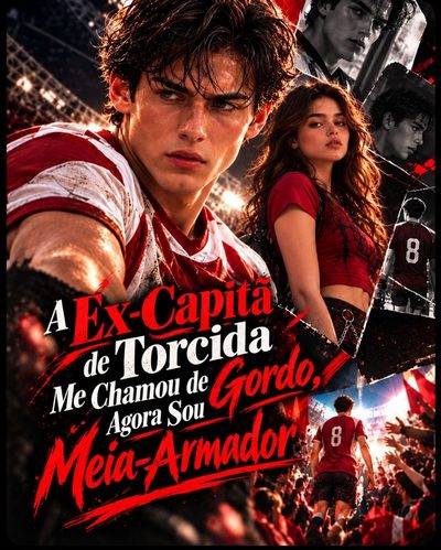 Capa da minisserie A Ex-capitã de Torcida Me Chamou de Gordo, Agora Sou Meia-armador