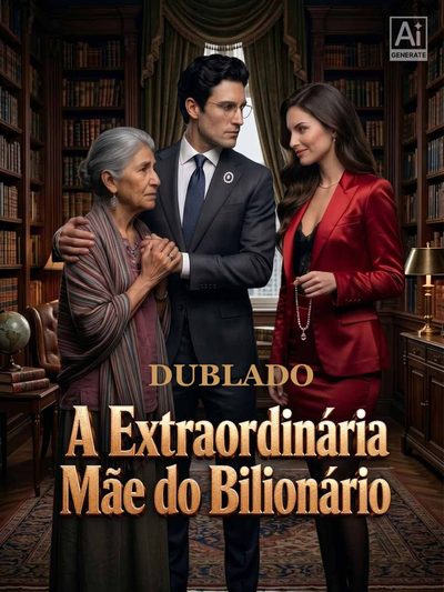 Capa da minisserie A Extraordinária Mãe do Bilionário