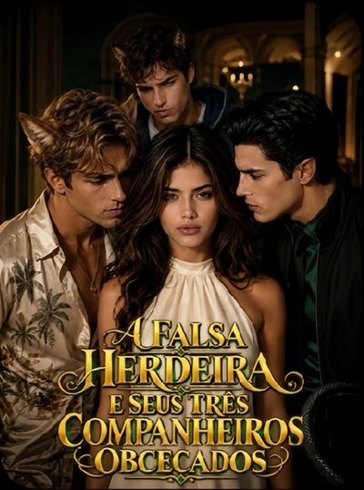 Capa da minisserie A Falsa Herdeira e Seus Três Companheiros Obcecados