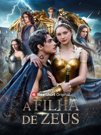 Capa da minisserie A Filha de Zeus