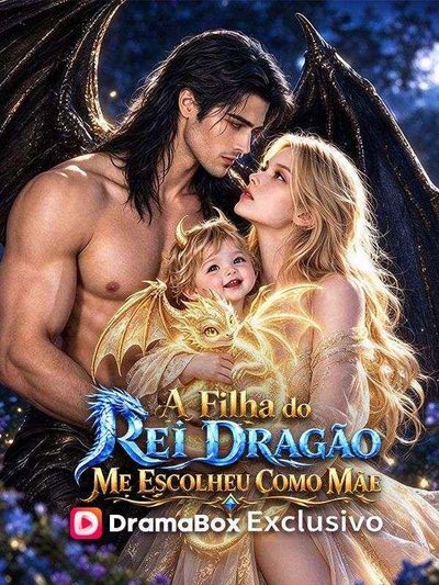 Capa da minisserie A Filha do Rei Dragão Me Escolheu Como Mãe -