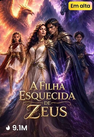 Capa da minisserie A Filha Esquecida de Zeus