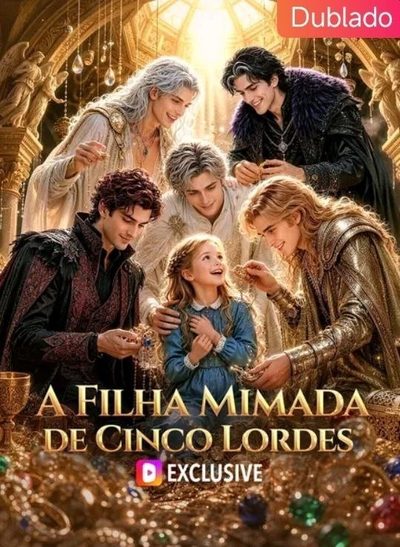 Capa da minisserie A Filha Mimada de Cinco Lordes