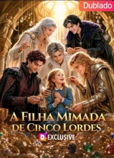 Capa da minisserie A Filha Mimada de Cinco Lordes