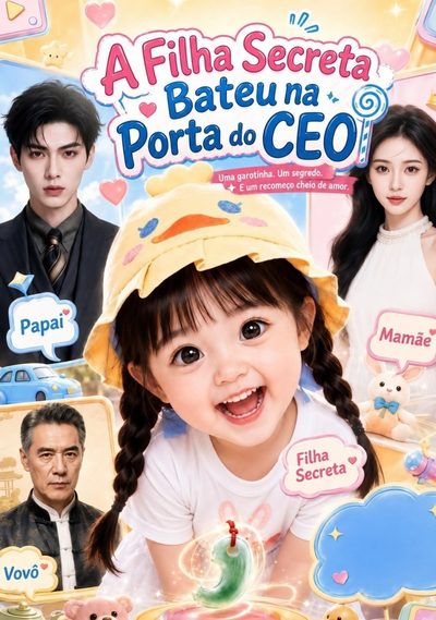 Capa da minisserie A Filha Secreta Bateu na Porta do Ceo