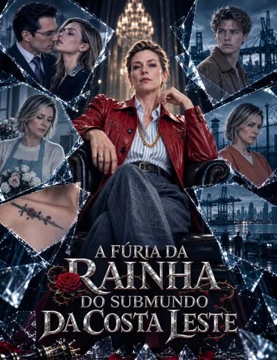 Capa da minisserie A Fúria da Rainha do Submundo da Costa Leste -
