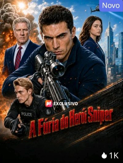 Capa da minisserie A Fúria do Herói Sniper