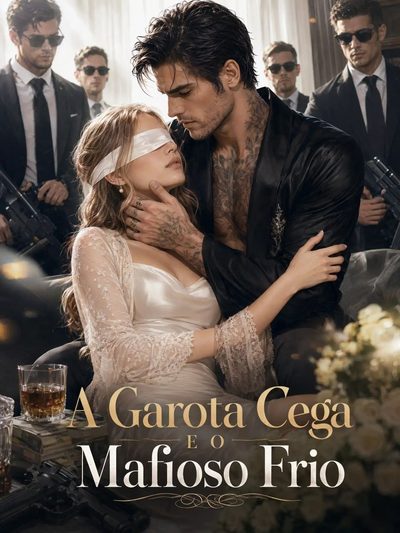 Capa da minisserie A Garota Cega e o Mafioso Frio