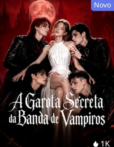 Capa da minisserie A Garota Secreta da Banda de Vampiros