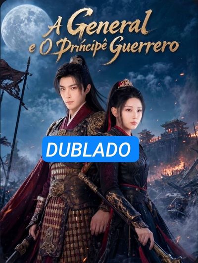 Capa da minisserie A General e o Príncipe Guerreiro dublado