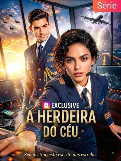 Capa da minisserie A Herdeira do Céu