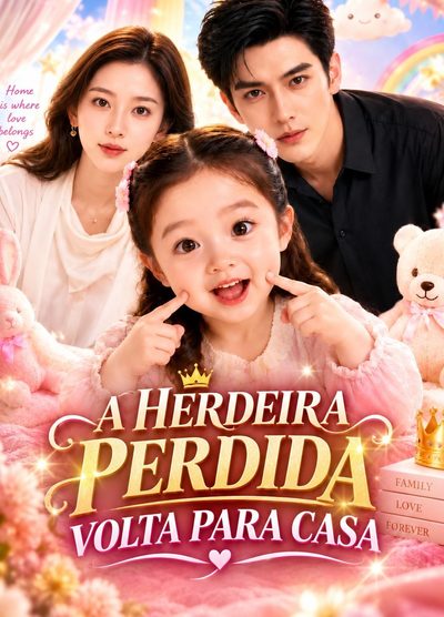 Capa da minisserie A Herdeira Perdida Volta para Casa the Lost Heiress Comes Home