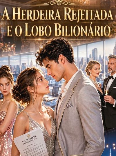 Capa da minisserie A Herdeira Rejeitada e o Lobinho Bilionário.