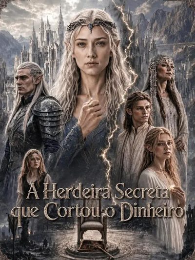 Capa da minisserie A Herdeira Secreta que Cortou o Dinheiro
