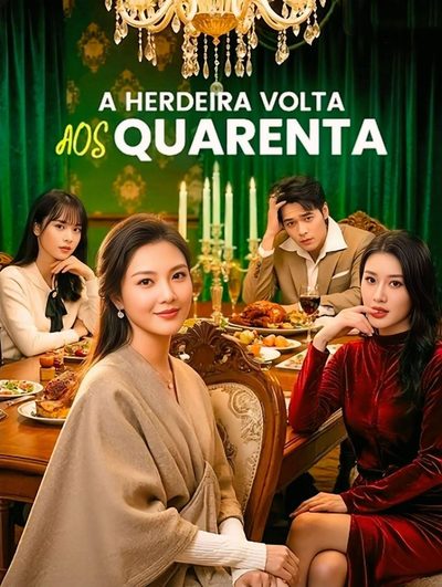 Capa da minisserie A Herdeira Volta aos Quarenta dublado