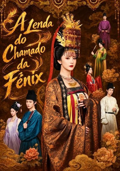 Capa da minisserie A Lenda do Chamado da Fênix