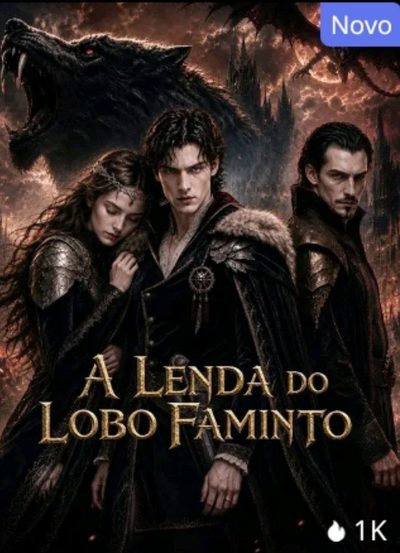 Capa da minisserie A Lenda do Lobo Faminto