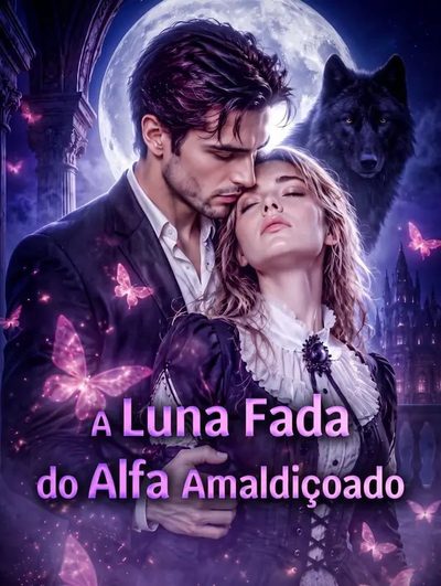 Capa da minisserie A Luna Fada do Alfa Amaldiçoada -