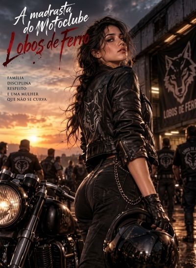 Capa da minisserie A Madrasta do Moto Clube Lobos de Ferro