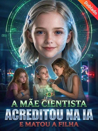 Capa da minisserie A Mãe Cientista Acreditou na Ia e Matou a Filha -
