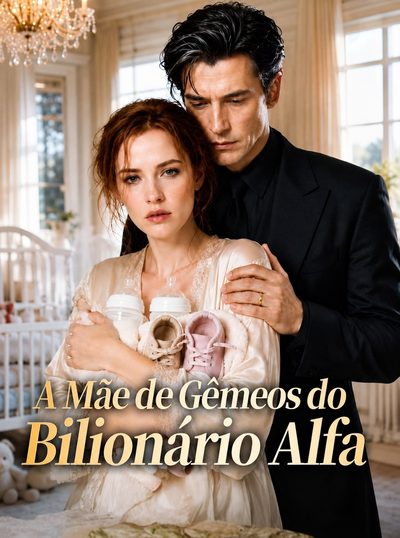 Capa da minisserie A Mãe de Gêmeos do Bilionário Alfa