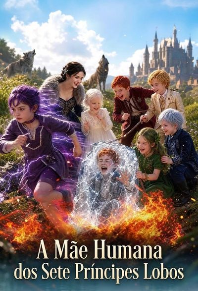 Capa da minisserie A Mãe Humana dos Sete Principes Lobos