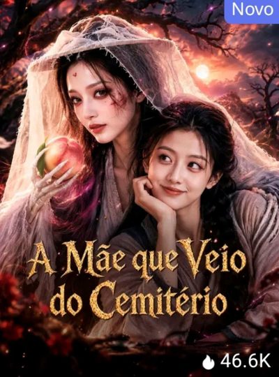 Capa da minisserie A Mãe que Veio do Cemitério