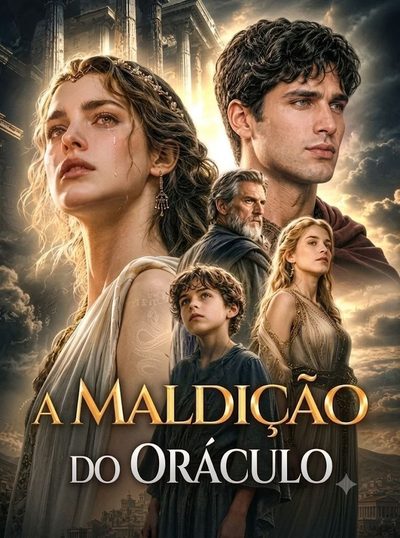 Capa da minisserie A Maldição do Oráculo