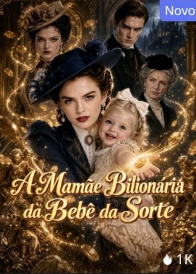 Capa da minisserie A Mamãe Bilionária da Bebê da Sorte