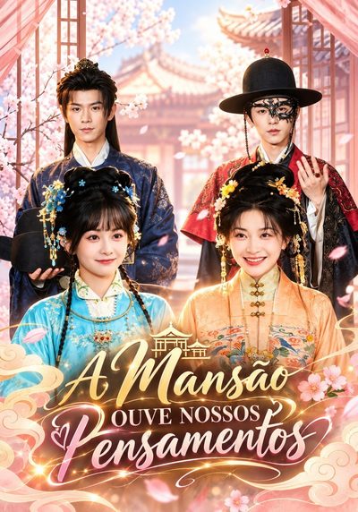 Capa da minisserie A Mansão Ouve Nossos Pensamentos