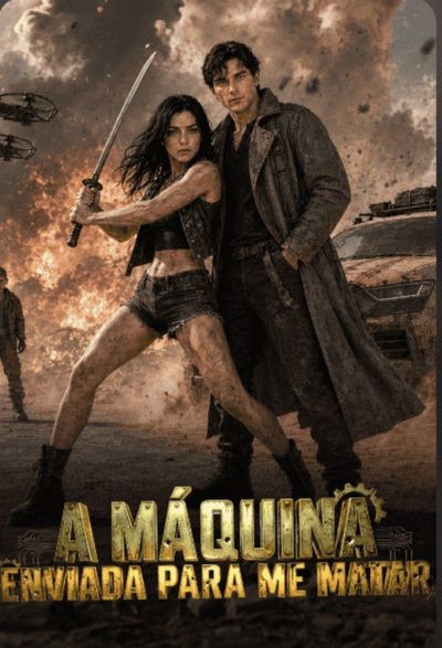 Capa da minisserie A Máquina Enviada para Me Matar