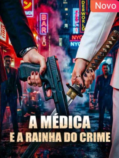 Capa da minisserie A Médica e a Rainha do Crime