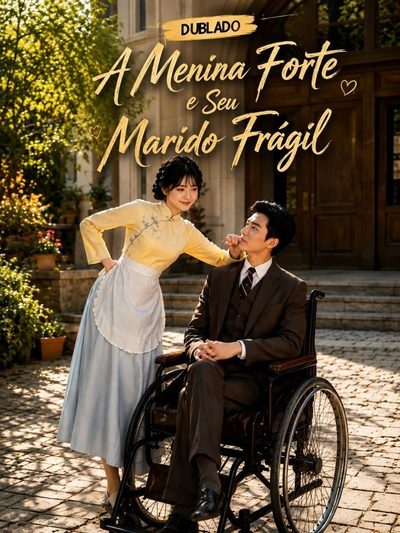 Capa da minisserie A Menina Forte e Seu Marido Frágil