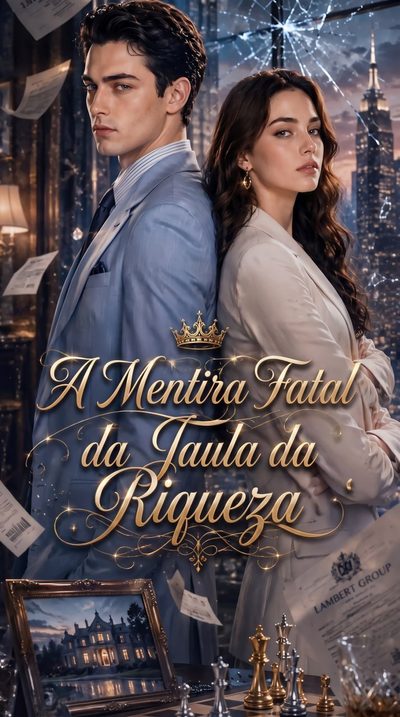 Capa da minisserie A Mentira Fatal da Jaula da Riqueza